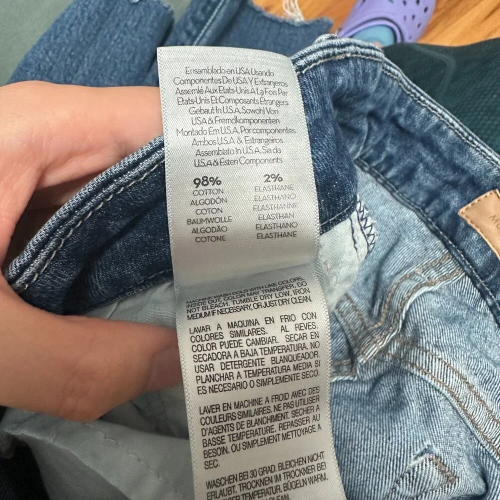 Mother Denim high waisted looker ankle fray - Picture 7 of 10